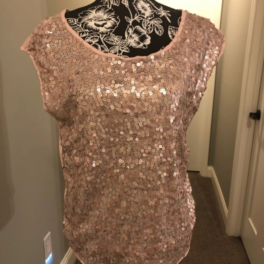 Sequin dress top